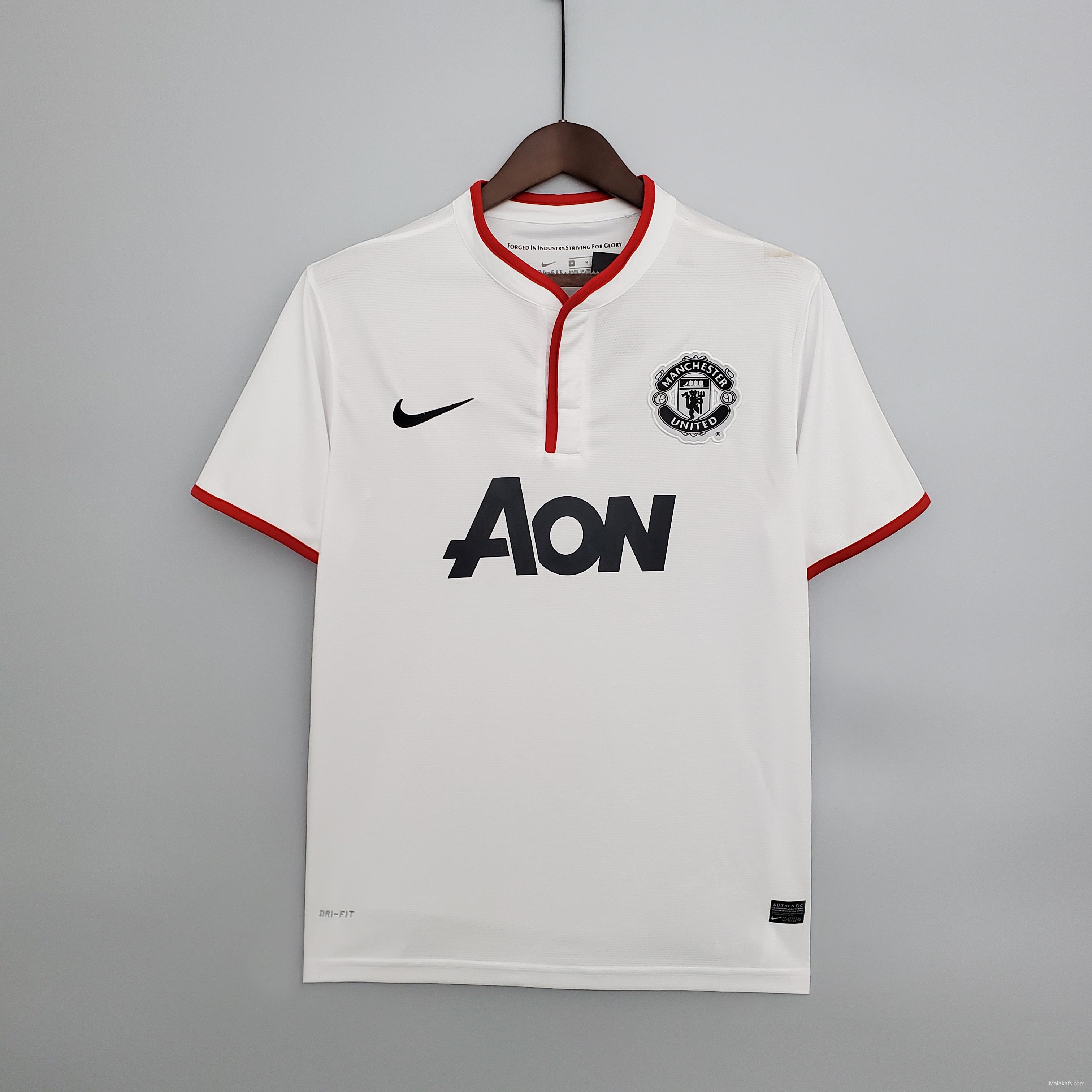 Retro 13/14 Manchester United away Soccer Jersey