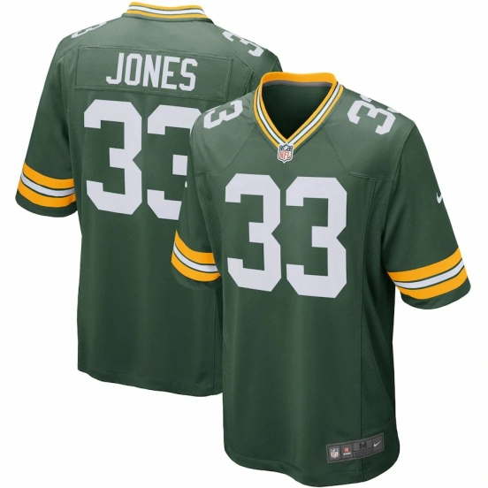 Men's Aaron Jones Green Player Limited Team Jersey