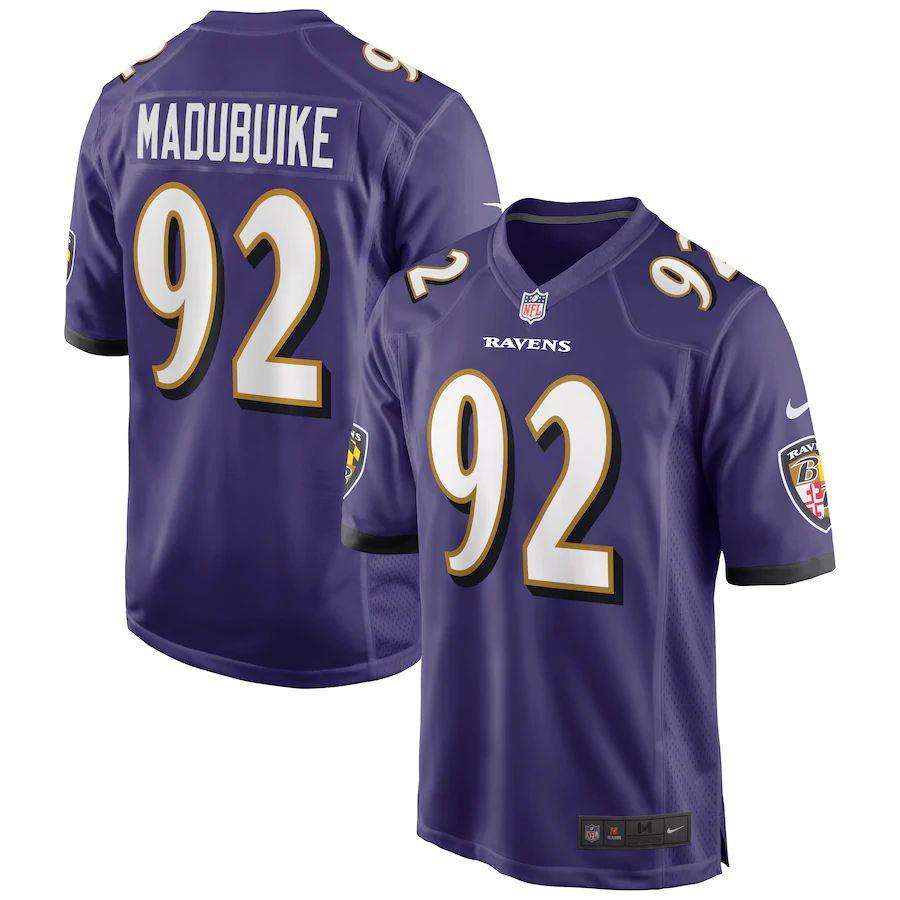 Men's Justin Madubuike Purple Player Limited Team Jersey