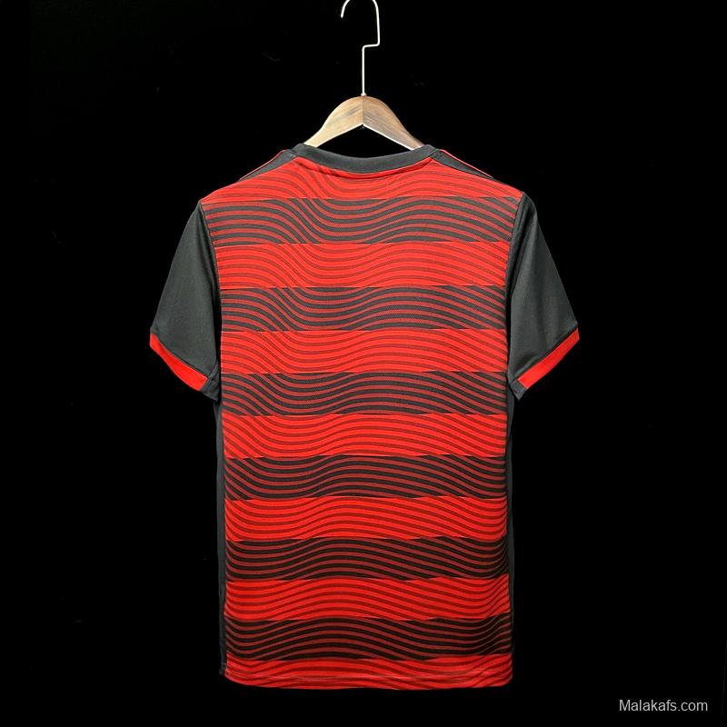 22/23 Flamengo Home  Soccer Jersey