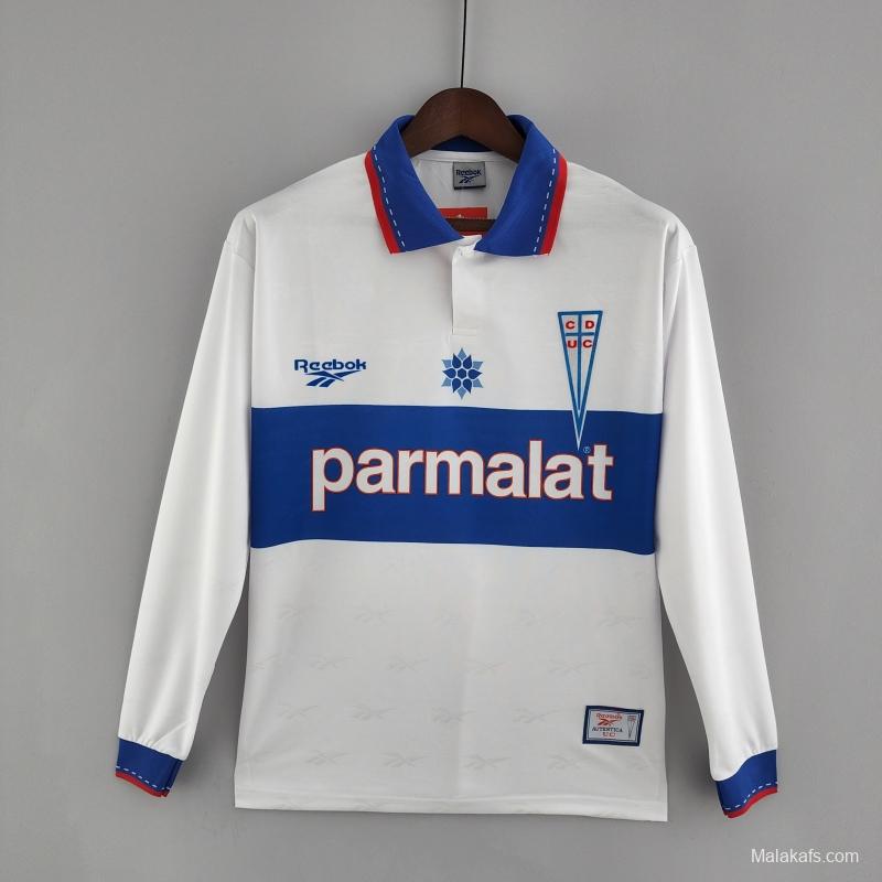 Retro 1998 Long Sleeve Deportivo Universidad Católica Home Soccer Jersey