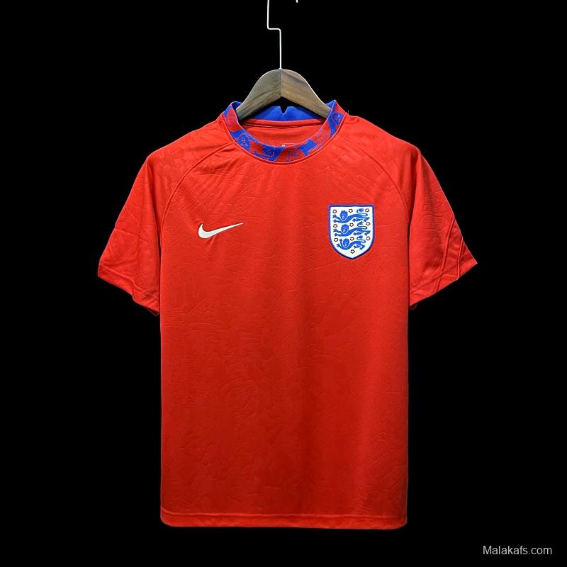 England 20/21 Red Pre-match Training Jersey