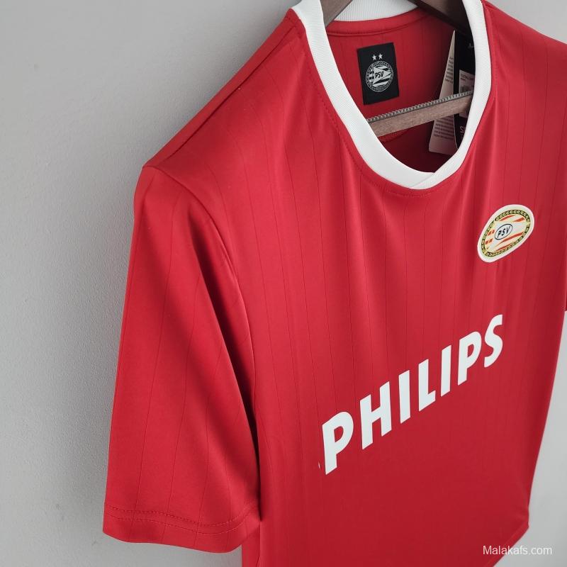 Retro 88/89 PSV Eindhoven Home Soccer Jersey