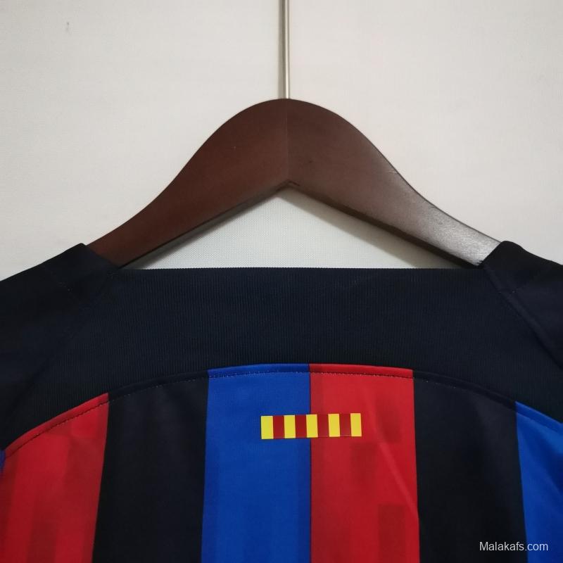 Barcelona 22 23 Home Soccer Jersey