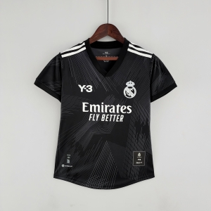 2022 Woman Real Madrid Y3 Edition Black Jersey