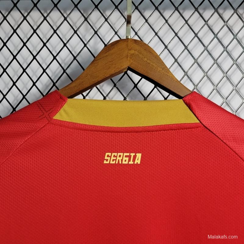 Serbia 22/23 Home Fans Version Jersey