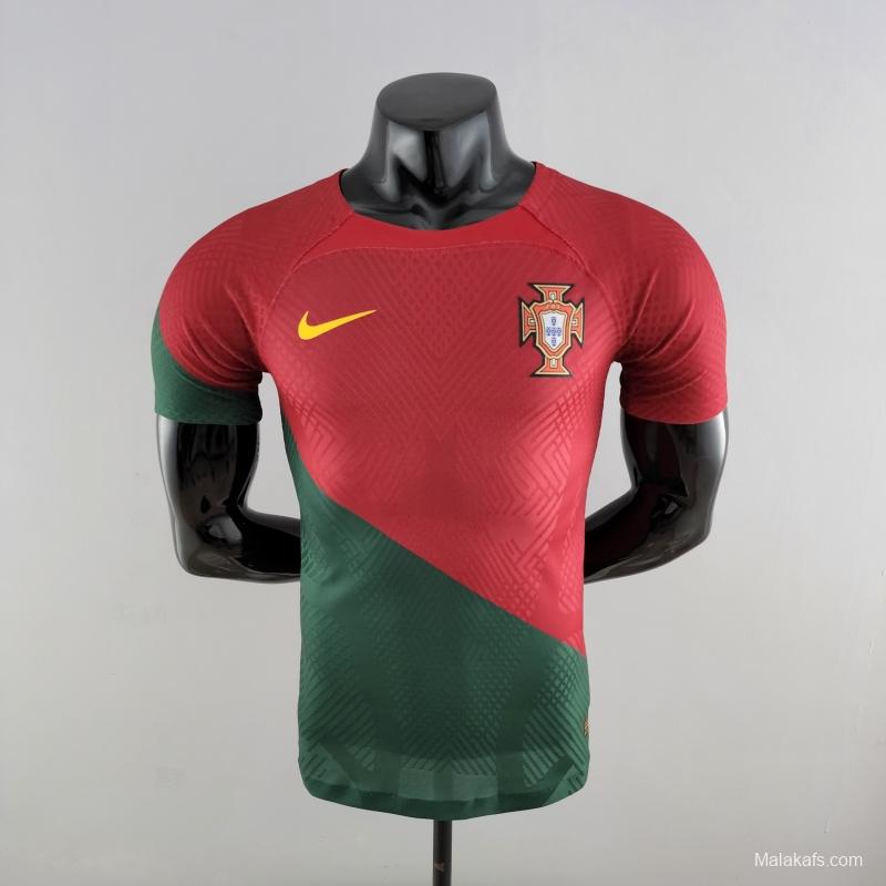 Portugal 22/23 Home Player Version Jersey