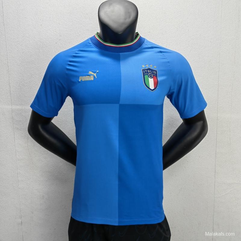 Italy 22/23 Home Player Version Jersey