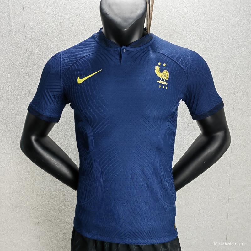 France 22/23 Home Player Version Jersey