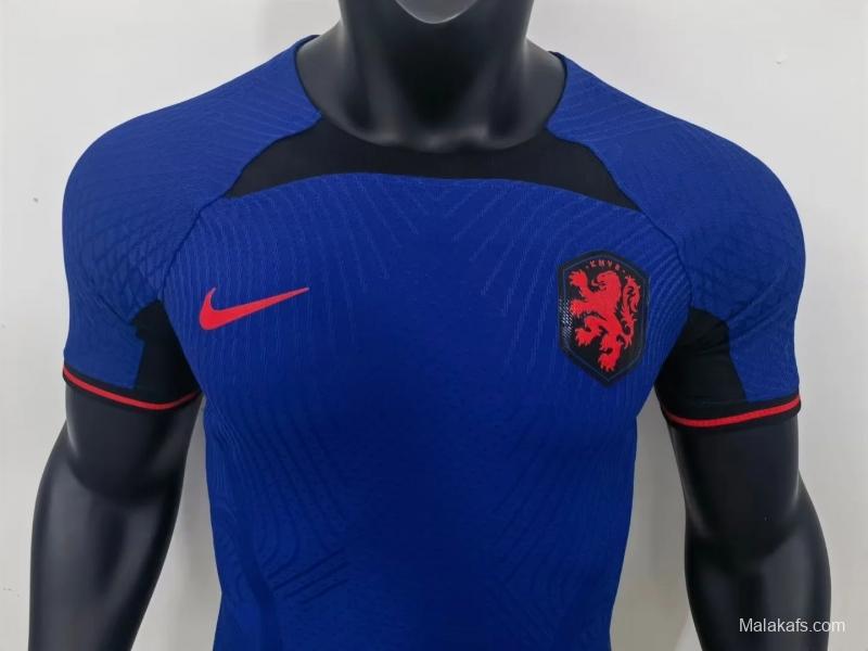 Netherlands 22/23 Away Player Version Jersey