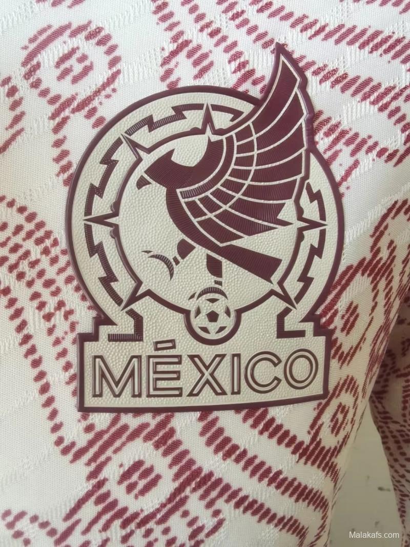 Player VISION 2022 Mexico Away Long Sleeve Jersey