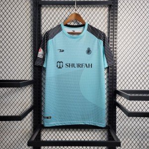 22-23 Al-Nassr FC Blue Goalkeeper Jersey