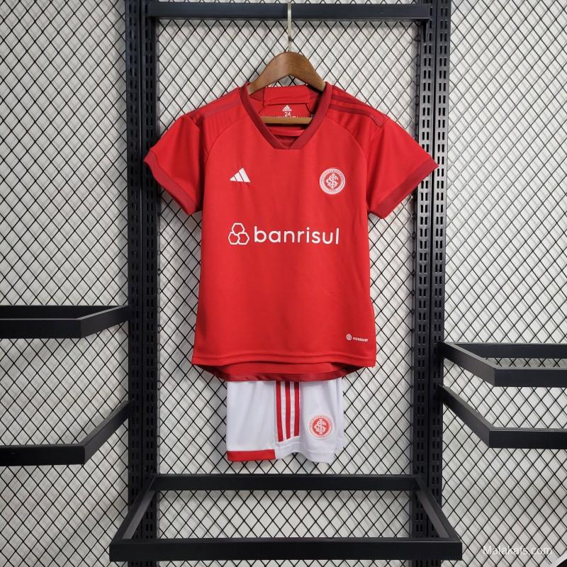 23-24 KIDS SC Internacional Home Jersey Size 16-28