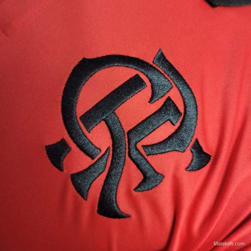 23-24 POLO Flamengo Red Training Jersey