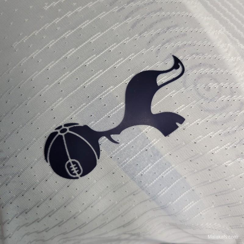 Player Version 23-24 Long Sleeve Tottenham Hotspur Home Jersey