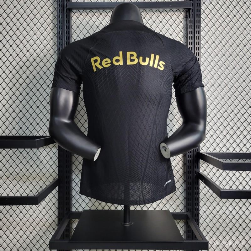 Player Version 23-24 Salzburg Red Bull Black Championship Special Edition Jersey