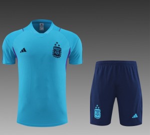 2023 ArgentinaBlue Short Sleeve+Shorts