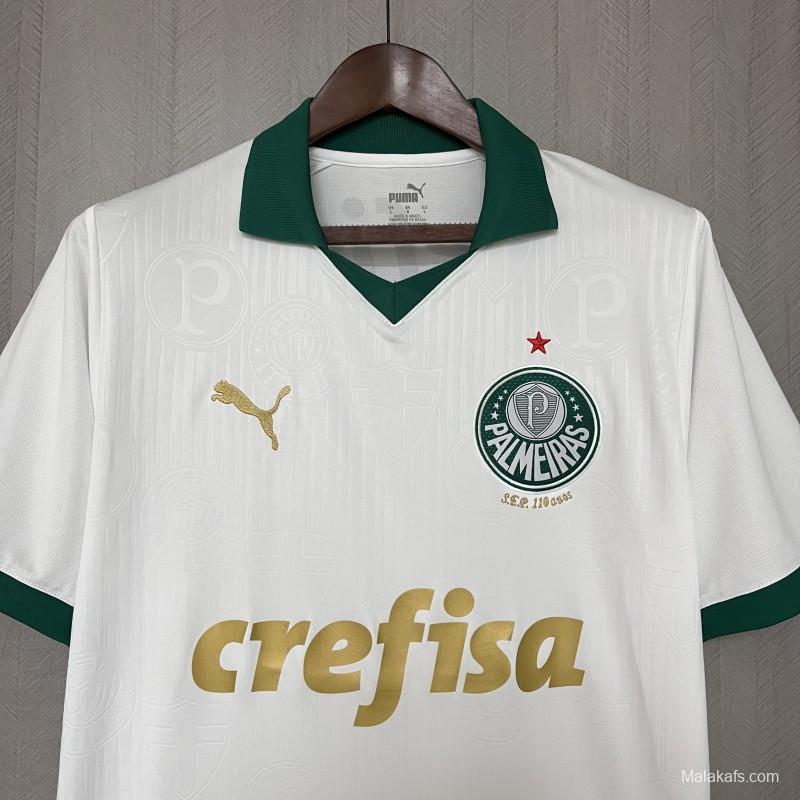 24/25 Palmeiras Away White Jersey