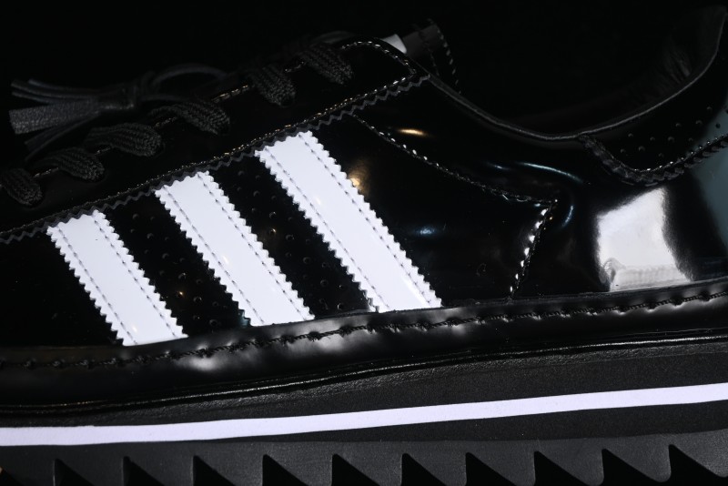 Adidas Clot x Superstar IH5953 Preppy Style Leather Sneakers with Shell Toe - IH5953
