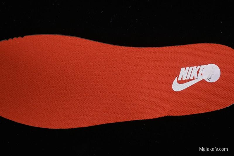 Nike SB Dunk Low White Orange Low-Top Casual Skateboarding Shoes - DV0831-103