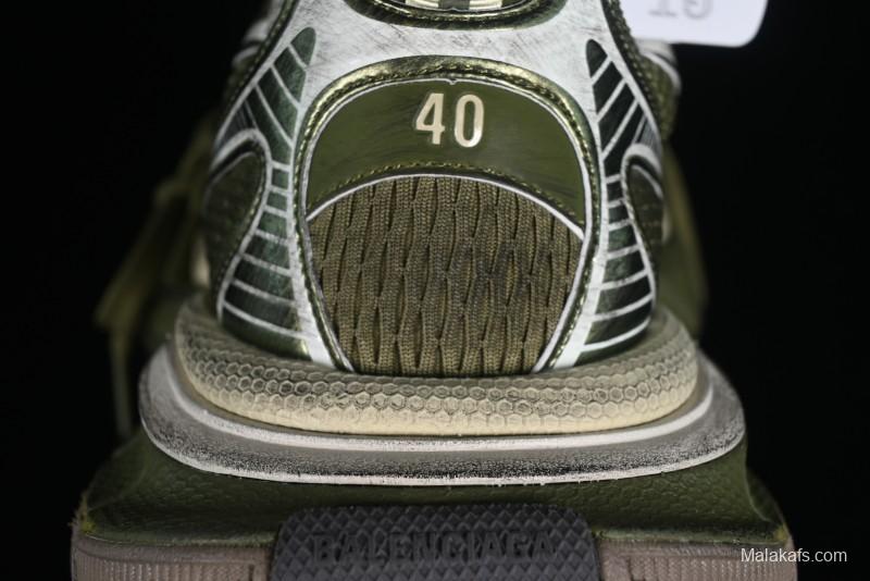 Balenciaga Phantom Sneaker 10th Generation Trend Running Shoes with Transparent Heel Strap - W3XL67019