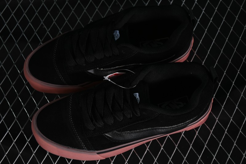 Vans Classics Knu Skool Chunky Tongue Retro Skate Shoes - VN000CRPGRN