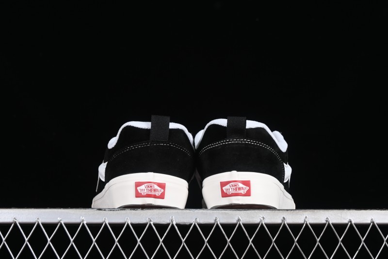 Vans Classics Knu Skool Retro Skate Shoes with Chunky Silhouette - VN0009QCBF2