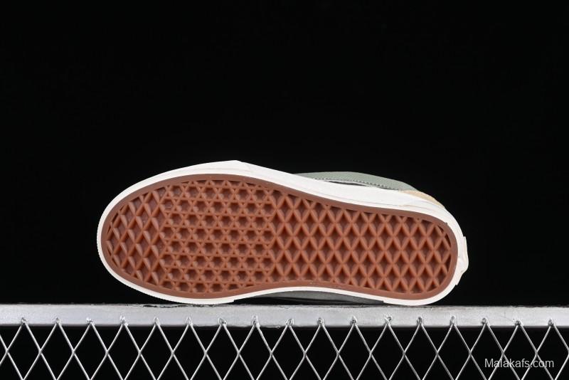 Vans Classics Knu Skool Desert Gray Green Chunky Tongue Bread Shoes - VN0007QC0WD