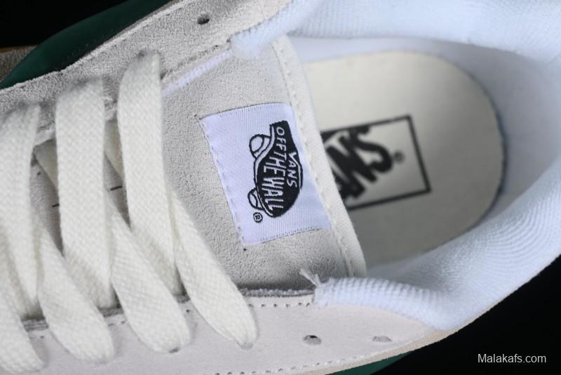 Vans Knu-Skool VR3 Lx Low-Top Retro Sneakers in Grey Green with Gum Sole - VN000CS0DWM