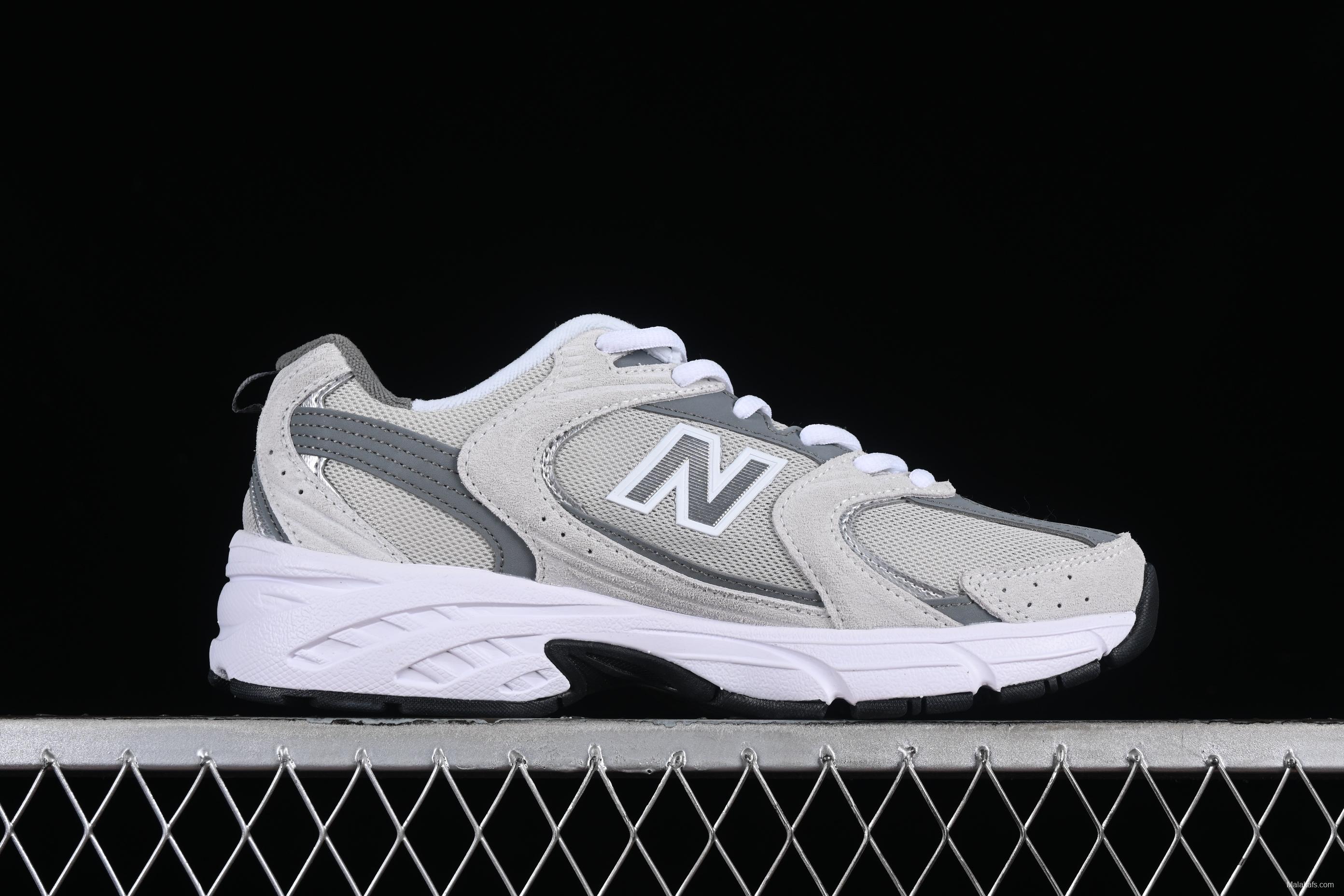 New Balance 530 Series Leather Retro Casual Running Shoes - MR530CB