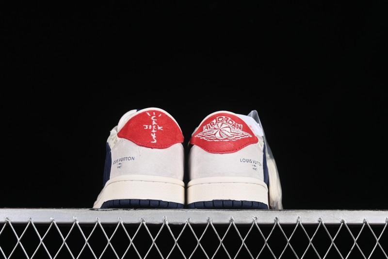 Nike Air Jordan 1 Low OG SP Travis Scott x Fragment Design Collaboration Sneakers - YQ2088-668
