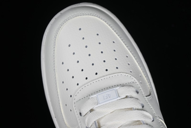 Nike Air Force 1 '07 Low Casual Sneakers in White Green - DV3808-106