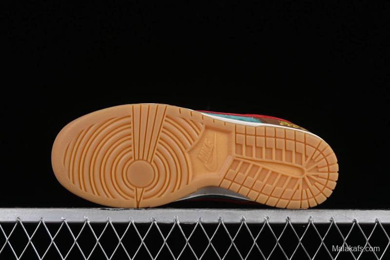 Nike SB Dunk Low Chinese New Year Limited - Colorful Clouds Anniversary High-End Custom Low-Top Casual Skate Shoes - GJ8309-933