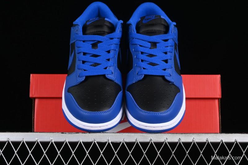 Nike SB Dunk Low Black Blue Colorway Low-Top Casual Skateboarding Shoes - CW1590-001