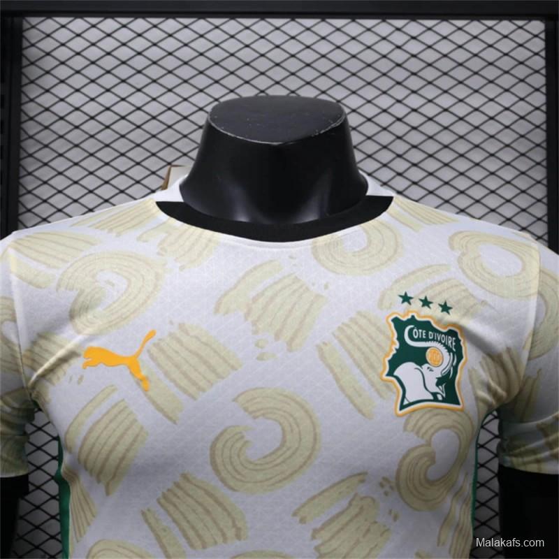 24/25 Player Version Ivory Coast Away Jersey