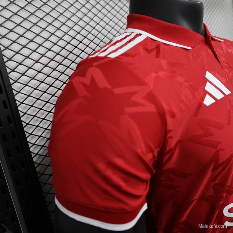 Player Version 25/26 Manchester United Red Special Jersey