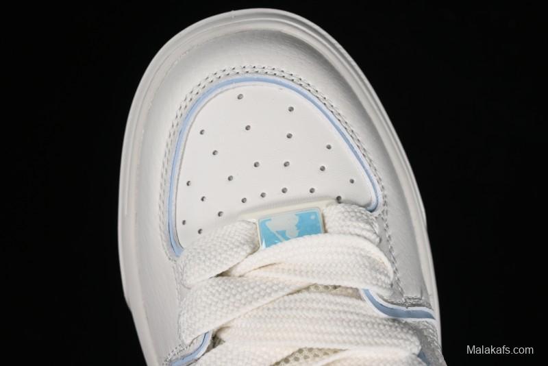 MLB NY Chunky Liner Wide Height-Increasing Platform Sneakers - 3ASXCLW4N07ABS