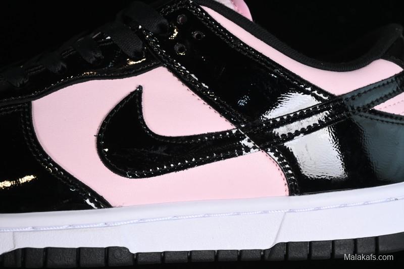 Nike Dunk Low SB Pink Black Casual Skate Shoes - DJ9955-600