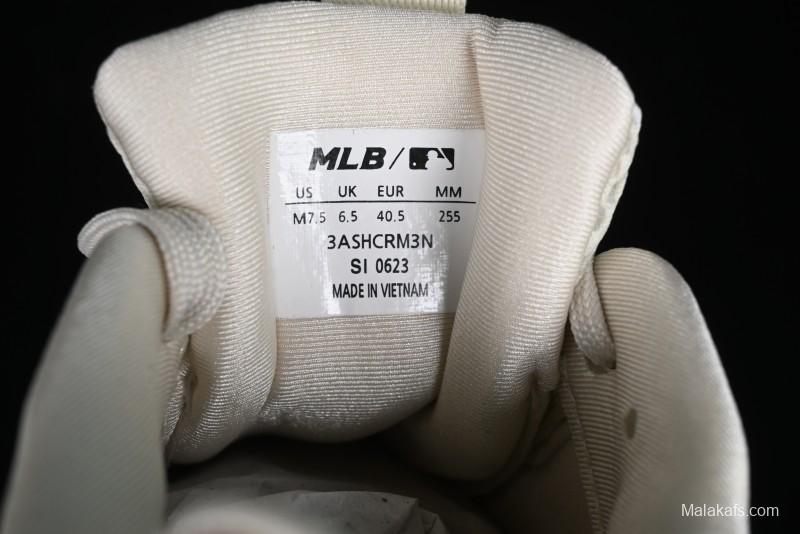 New York Yankees MLB Chunky Runner Denim Monogram Lightweight Casual Sneakers - 3ASHCRM3N43BRS