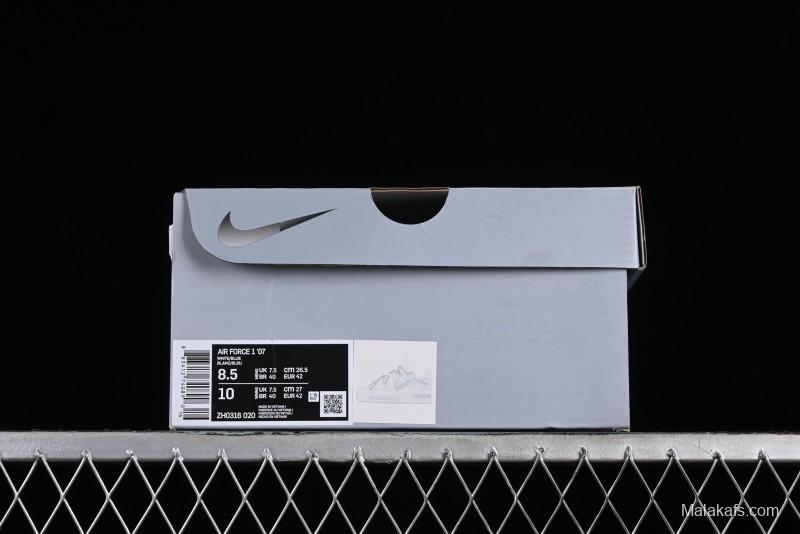 Nike Air Force 1 '07 Low Anime Theme Broken Swoosh Custom Spray Casual Sneakers - ZH0316-020