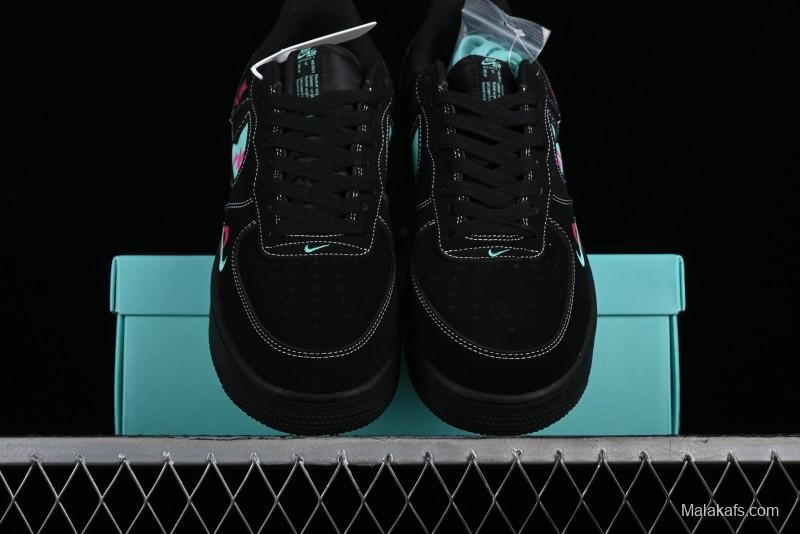 Nike Air Force 1 '07 Low Flame Red Lips Qixi Limited Edition Casual Sneakers - FB8971-005