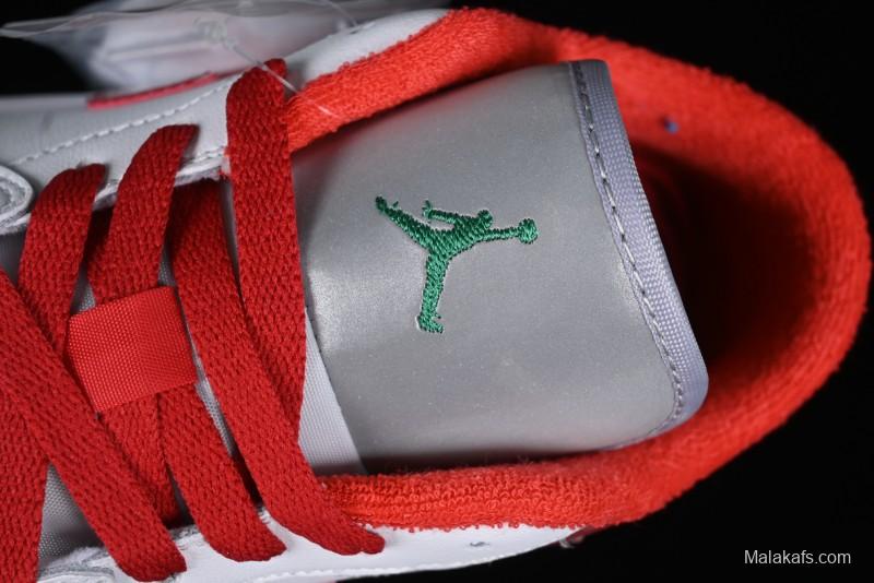 Nike Air Jordan 1 Low AJ1 White Red Casual Sneakers - FQ1935-018