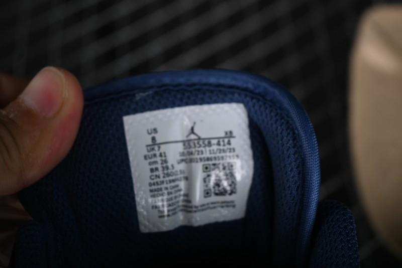 Nike Air Jordan 1 Low AJ1 Casual Lifestyle Sneakers - 553558-414