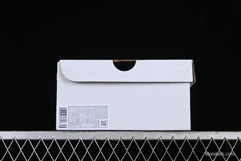 Nike Air Force 1 '07 Low Casual Sneakers with Full-Length Air Cushion - FJ4146-104