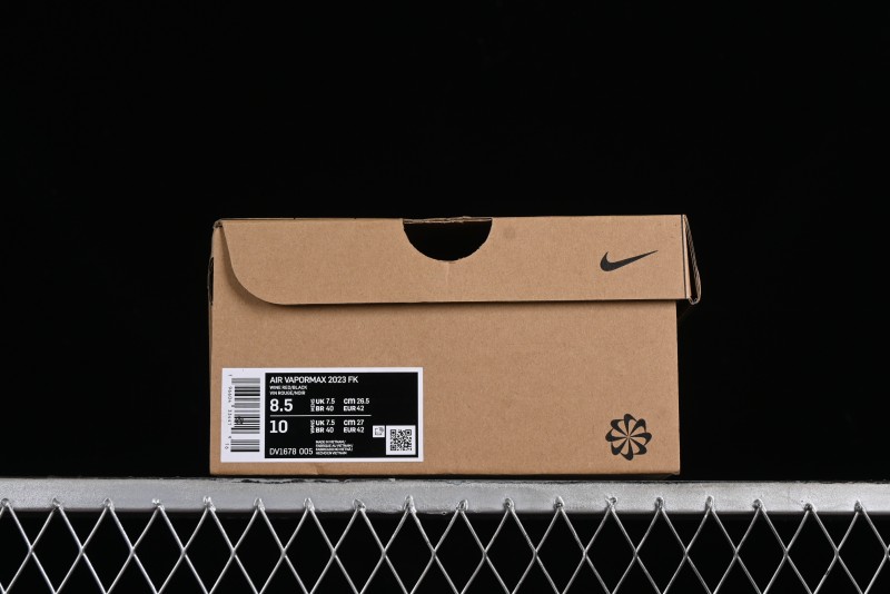 Nike Vapormax 2023 Flyknit Breathable Casual Running Shoes with Full-Length Air Cushion - DV1678-005