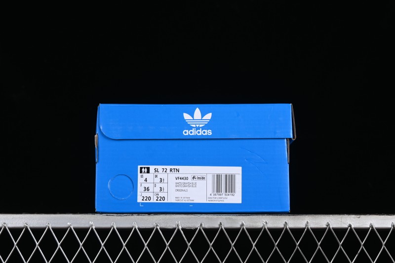 Adidas Originals SL 72 RS Retro Running Shoes with Ecotex Tongue and EVA Midsole - VF4430
