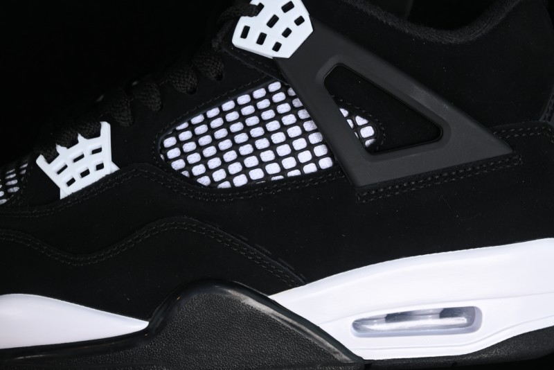 Nike Air Jordan 4 Retro "White Thunder" Basketball Shoes - FQ8138-001