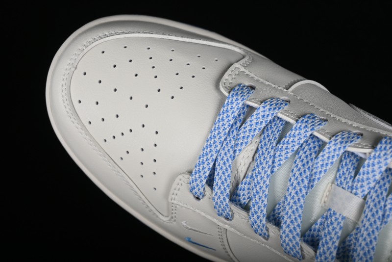 Nike SB Dunk Low LV Collaboration - Beige Navy Anniversary High-End Custom Low-Top Casual Skate Shoes - XX2025-322