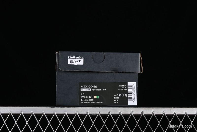 Onitsuka Tiger Mexico 66 Low-Top Leather Running Shoes - 1183C102-201