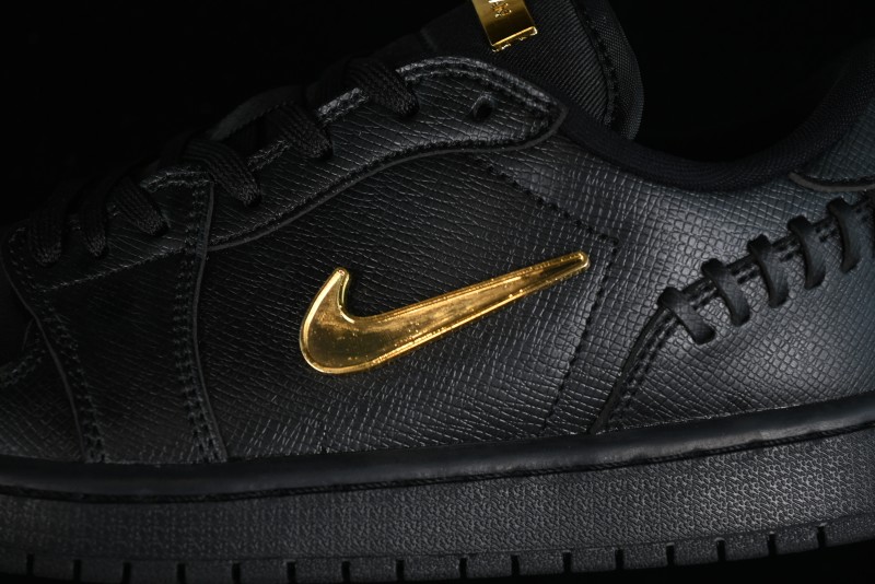 Nike Air Jordan 1 Low "Method of Make" Casual Sneakers with Woven Design - FN5032-007